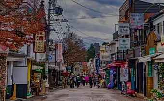 舊輕井澤銀座步行地圖