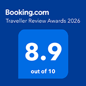 連續5年榮獲!Booking.com 2026年旅行者評論獎